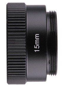 15mm转接圈 C-C延长筒转接环 监控摄像机工业相机接口转换C转CS口