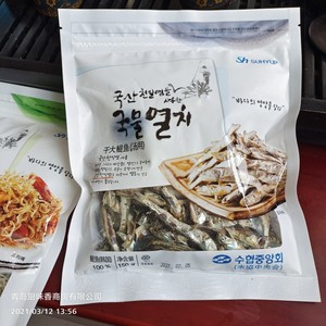 韩国进口干大鳀鱼150g煲汤用新鲜咸小海燕鱼鲜美海味海鱼海鲜鱼干