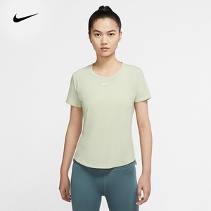 Nike耐克女装2024夏季新款运动休闲透气圆领短袖T恤DD0619-371