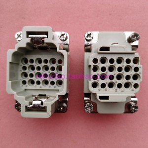 WAIN连接器HDD-024-MC公芯HDD-024-FC母芯24针插头10A250V原装