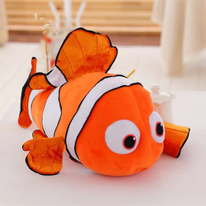 海底总动员毛绒玩具海洋动物尼莫小丑鱼公仔玩偶抱枕儿童活动礼物