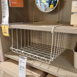 IKEA 大连宜家 奥维特 方便储物挂篮储物篮隔板挂篮