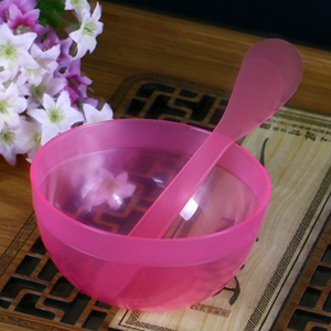 美容院DIY自制调膜碗塑料大碗套装调面膜药粉棒软工具面膜碗