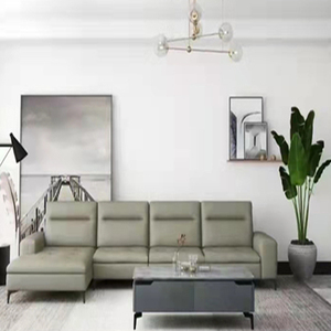 CBD家居客厅轻奢真皮沙发北欧整装皮艺家具现代简约BS073沙发