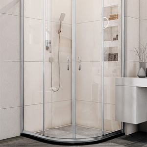 【朔州店】朗斯·穆勒系列淋浴房圆弧扇形隔断干湿分离钢化玻璃
