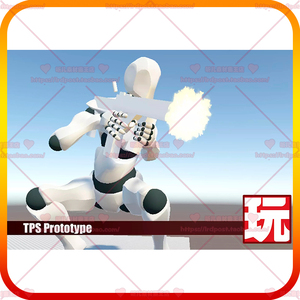 Unity3D 第三人称射击游戏模板 TPS Prototype for Playmaker 1.0