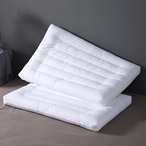 A类纯棉低度枕头舒适枕芯家用酒店全面枕头芯单只纤维枕