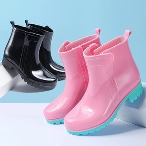 雨鞋女韩国可爱时尚成人短筒雨靴春夏女士胶鞋套鞋防滑水靴防水鞋