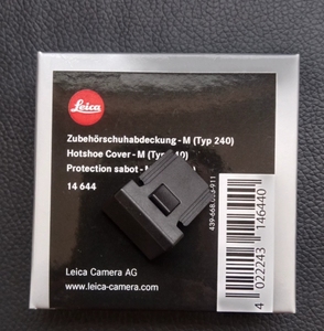 Leica/徕卡Q2 M240 M10 M10P M10R M11相机热靴盖 黑色银色正品，