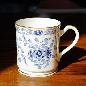 日本产Narumi鸣海Milano米兰骨瓷马克杯水杯茶杯咖啡杯礼盒装