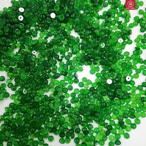 【绿半圆】绿玛瑙宝石戒面 手镯戒指配件绿玉髓镶嵌DIY发簪配件