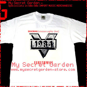 訂購 EURYTHMICS Sexcrime 美国入口乐队T恤 Shirt BAND TEE