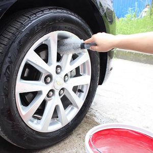 汽车轮毂刷子洗车刷软毛摩托车轮胎专用清洁清洗工具擦车神器