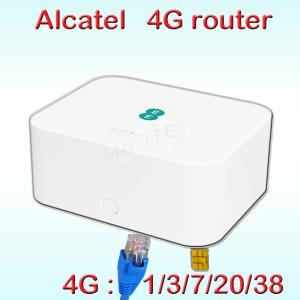 阿尔卡特Alcatel 4g随身WiFi 插卡车载64 无线lte路由器4GEE随行