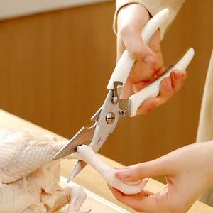 多功能厨房剪刀强力鸡骨剪家用杀鱼剪菜烤肉鸡鸭排骨剪剪骨头剪子