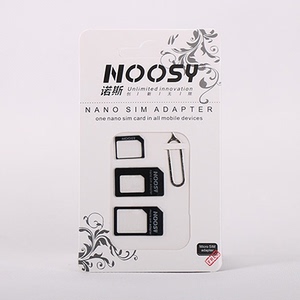 诺斯NOOSY卡套SIM还原卡套适用苹果卡托卡槽四件套转换取卡针