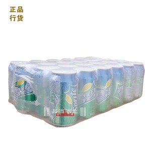 雪碧汽水Sprite柠檬味碳酸饮料330ml*24罐/箱 新老包装随机发货