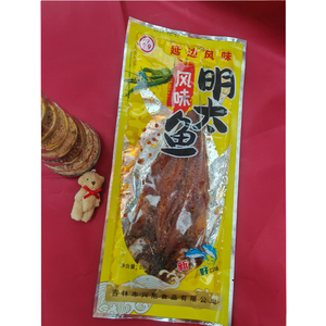 正宗东北延边食品特产999明太鱼风味辣鱼袋装营养开袋即食甜辣味