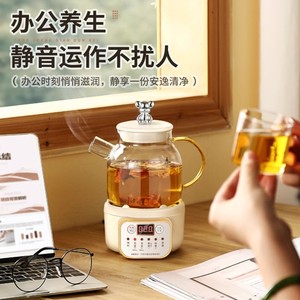 多功能办公室小型养生壶mini煮茶器2024新款煮茶壶烧水壶小电茶炉
