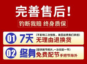 钓鱼抄网竿套装捞鱼网兜碳素超硬超轻伸缩杆操网3米组合全套