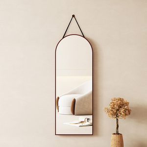 异形壁挂式化妆镜高级感粘贴式创意镜客厅家用落地镜玄关着装镜子