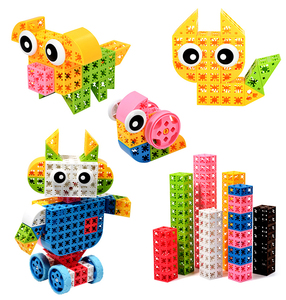 四喜人大品果3D六面积木探索者号好奇心系列拼插益智儿童玩具