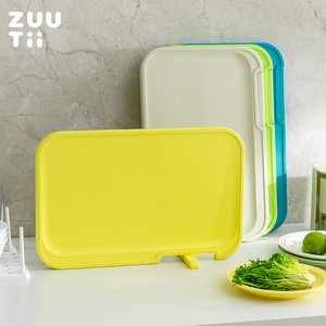 加拿大ZUUTII菜板双面抗菌二合一不锈钢砧板分类切菜板案板