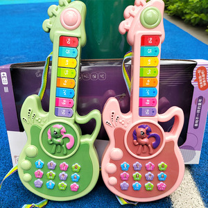 儿童音乐琴吉他玩具多功能电子琴1-3岁婴幼宝宝小提琴乐器可弹奏