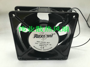 Rexnord REC-22038 B2T 220/240V HZ50 AMP.0.10A 铝框交流风扇