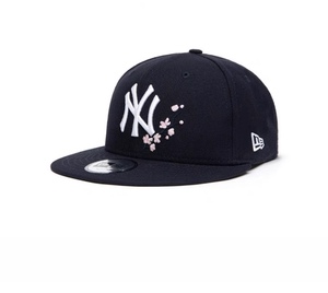 NEW ERA&MLB 樱花限定款 洋基队NY刺绣平沿950帽