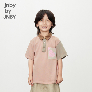 新款江南布衣童装Polo领短袖T恤24夏男女童jnbybyjnby1O4113660