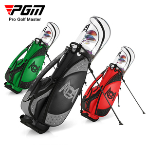 PGM高尔夫球包男女支架球包便携式球杆袋韩版铆钉个性透明包帽