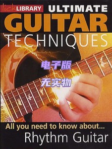 LickLibrary Guitar Techniques Rhythm Guitar 中文节奏吉他技巧