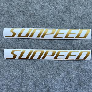 sunpeed速比特公路自行车车标diy覆盖改色贴纸