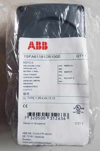 原装ABB灰色塑料按钮盒  MEP2-0  2空位