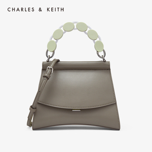 CHARLES&KEITH 小ck女士包灰绿色