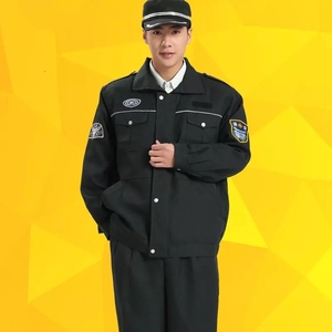 2012上海新式保安服套装春秋服套装物业门卫地铁安检员保安制服男