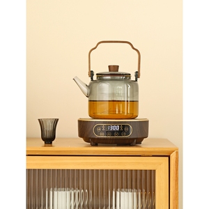 小米电陶炉茶炉迷你小型家用玻璃煮茶器铁壶烧水泡茶光波炉非电磁