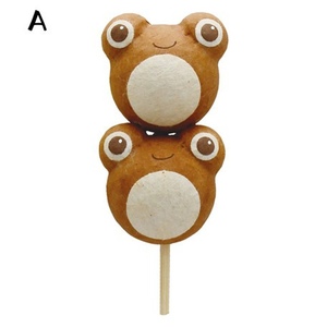 现货日本进口猫咪柴犬青蛙达摩熊猫忍者糖葫芦团子和纸磁铁冰箱贴