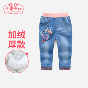 【年货价】小童冬裤1-3岁6女童裤子冬婴儿外裤儿童冬装女2一