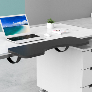 桌面延长板免打孔挂载式桌子延伸加宽加长手托键盘肘托架办公家用