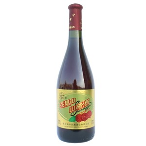 花果山山楂酒750ML低度红果酒连云港特产老产品味道健康酸甜爽口