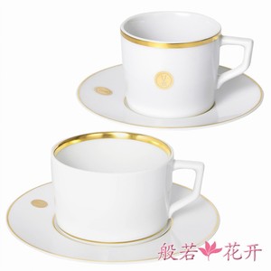 现货 Meissen梅森 金色双剑  红茶杯碟组 150ml Sword Gold