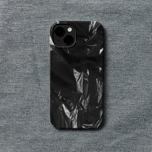 黑色塑料袋适用苹果13promax手机壳14plus/12/11/xr华为nova9/8pro