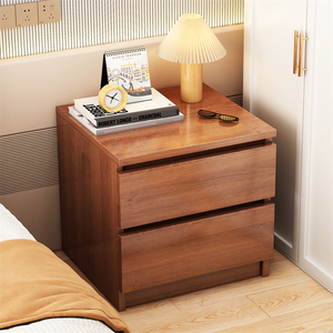 床头柜简约现代白色简易北欧风床边柜小型收纳柜家用卧室储物柜