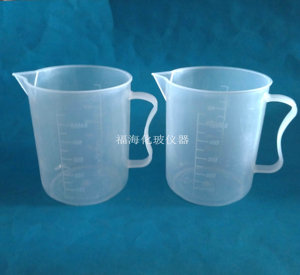塑料量杯500ml刻度量杯PP材质耐酸碱量杯/高透明度量杯取样杯
