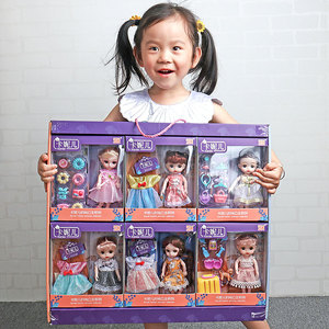 卡妮儿厂家16厘米公主洋娃娃13关节换装萝莉时尚手办礼物女孩玩具