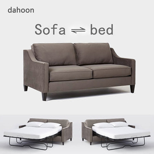 美式小户型布艺沙发床两用可折叠家用多功能客厅双人沙发可变床