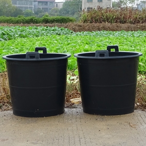 牛筋塑料桶胶桶粪桶尿桶挑水桶种菜桶诱蜂桶花盆耐摔垃圾桶