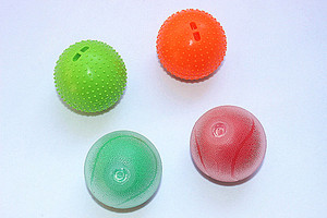 广友柔力球免充气水晶硅胶软球彩带球长绸标准比赛用太极柔力球